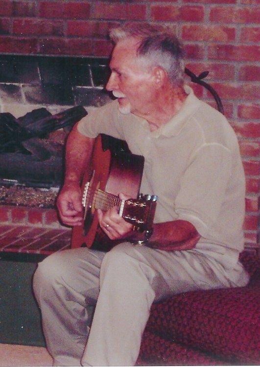 guitarjuly3.jpg - Taken at Kent and Terri's house, July 3, 2005.